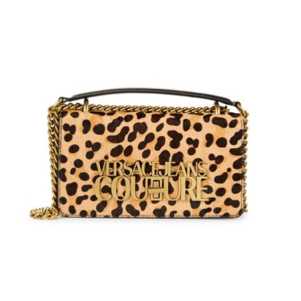 Versace Jeans Collection Leopard Print Bag new with tag